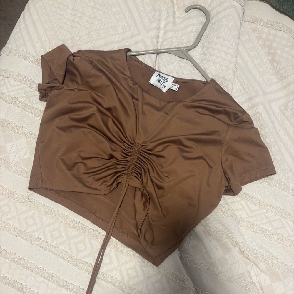 Princess Polly brown mini top